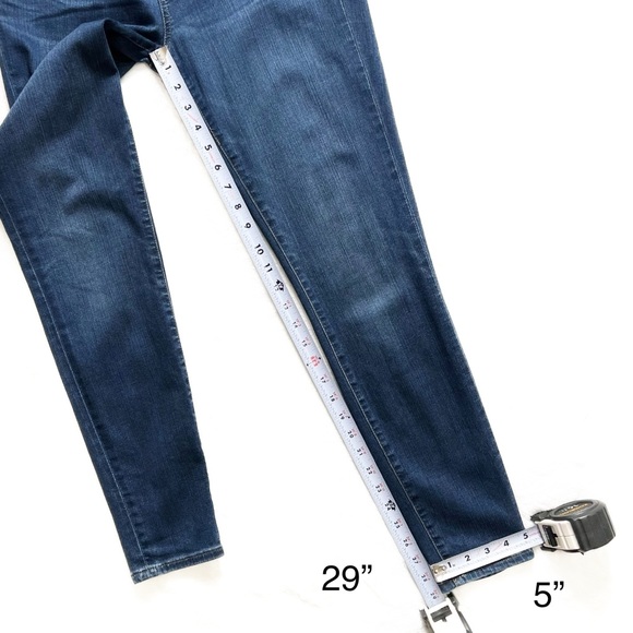 Madewell High Rise Medium Wash Ankle Skinny Jeans - Picture 13 of 13